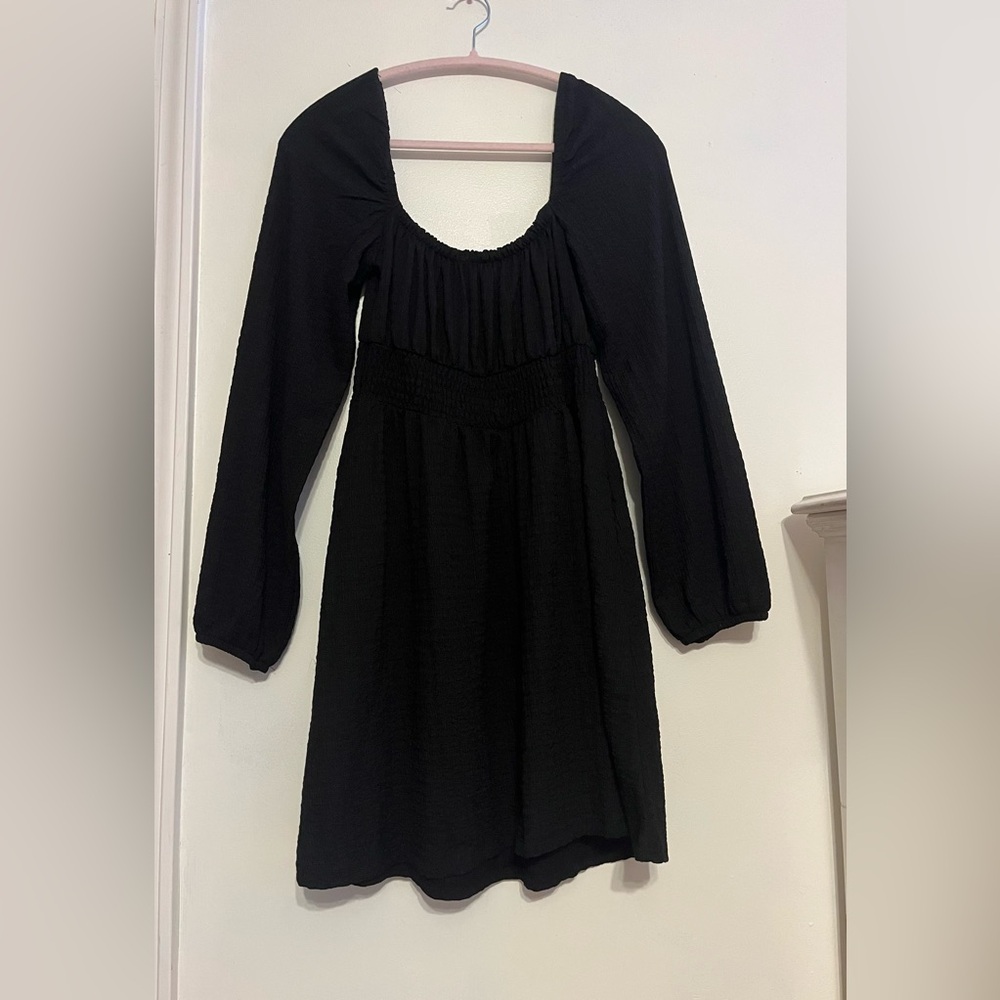 GB Fashion London Black Long Sleeve Dress